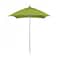 California Umbrella 6' Silver Aluminum Market Patio Umbrella, Sunbrella Macaw 194061333983 - alternate 1